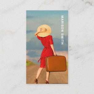 Carte De Visite Photographie minimaliste Photo complète Simple ent