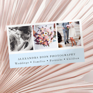 Carte De Visite Photographie moderne et élégante