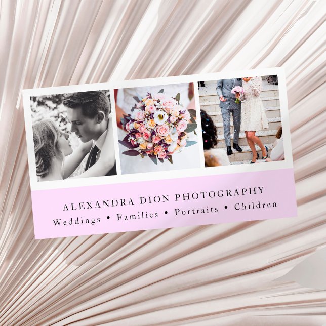 Carte De Visite Photographie moderne et élégante (Créateur téléchargé)