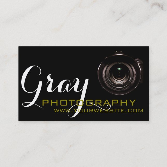 Carte De Visite Photographie moderne, photographe (Devant)