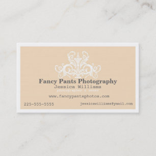Carte De Visite Photographie ornementale