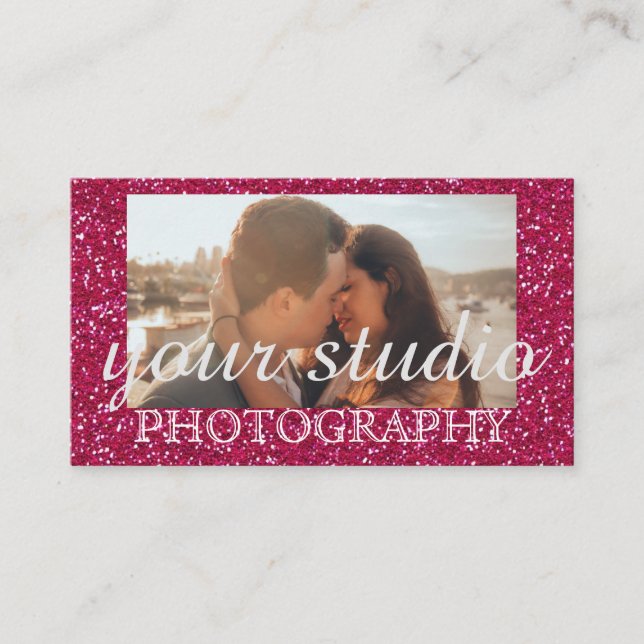 Carte De Visite Photographie professionnelle (Devant)