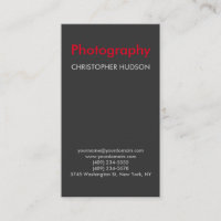 Photographie rouge vertical