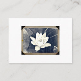 CARTE DE VISITE PHOTOGRAPHIQUE LOTUS vintage