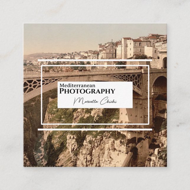 carte de visite photographique vintage simple (Devant)