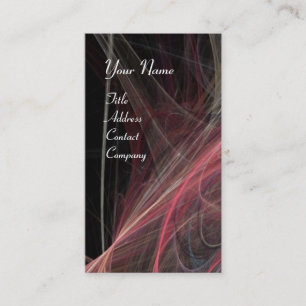 Carte De Visite PHOTON CRAZY MONOGRAM gem violet