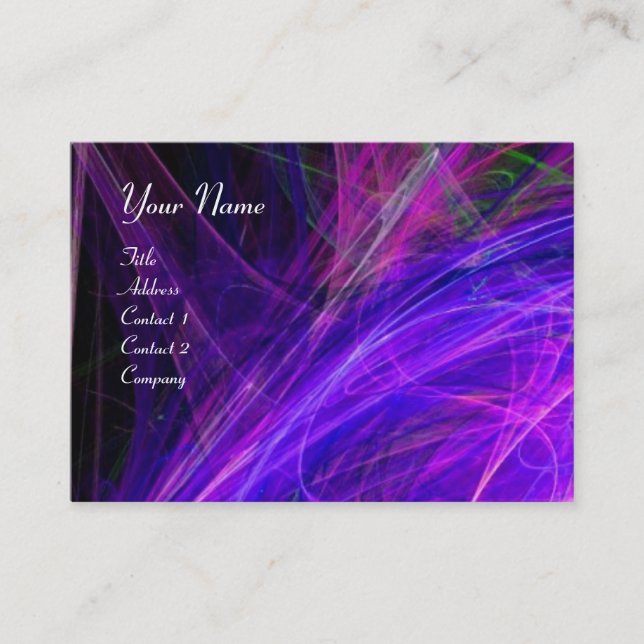 CARTE DE VISITE PHOTON FOU (Devant)