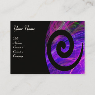 CARTE DE VISITE PHOTON SWIRL