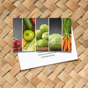 Carte De Visite Photos personnelles de chef de nutritionniste