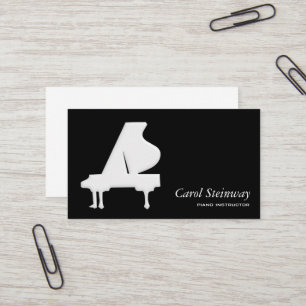 Carte De Visite Piano