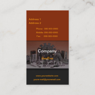 Carte de visite pièces