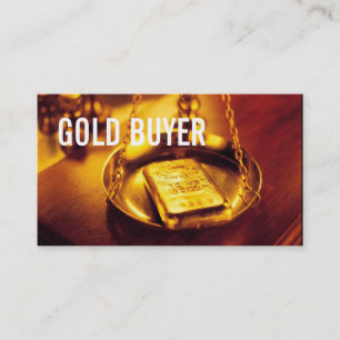 Carte De Visite Pièces d'argent pour les bijoux d'achat d'or