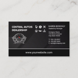 Carte De Visite Pièces et services automobiles Concessionnaire