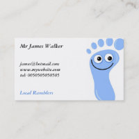 Pieds bleus heureux, M. James Walker,