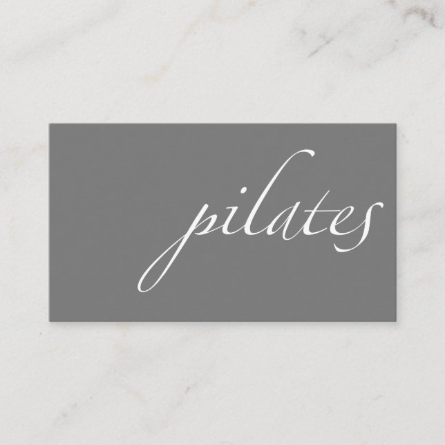 Carte De Visite Pilates (Devant)