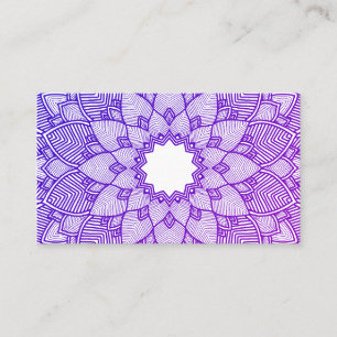 Carte De Visite Pilates Yoga Instructeur Mandala