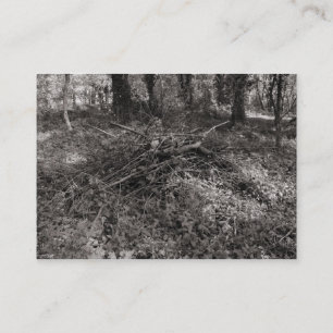 Carte De Visite Pile de bâtonnets