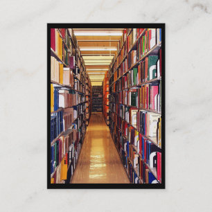 Carte De Visite Pile de bibliothèque ATC