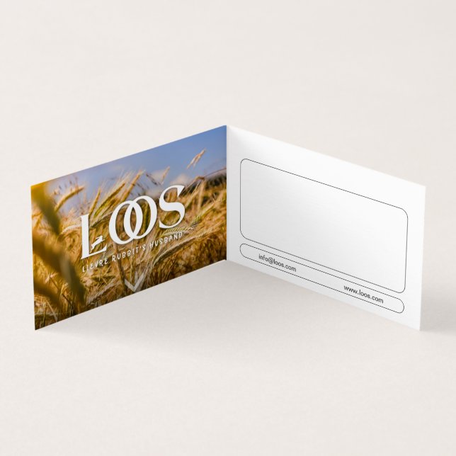 CARTE DE VISITE PILOTE (Intérieur)