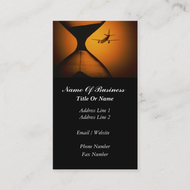 Carte de visite pilote (Devant)