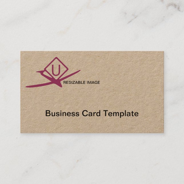 Carte De Visite Pilote de drone de logo d'activité UltraLight (Devant)