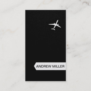 Carte De Visite Piloter loin l'avion de haute altitude de  
