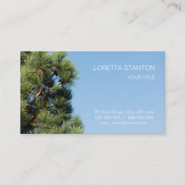 Carte De Visite Pin (Devant)