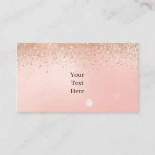 Carte de visite Pink Glam Beauty