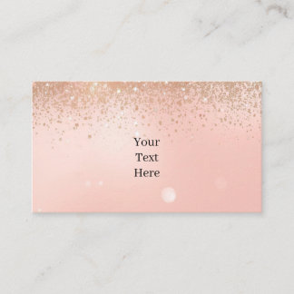 Carte de visite Pink Glam Beauty
