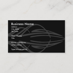 Carte De Visite Pinstriper
