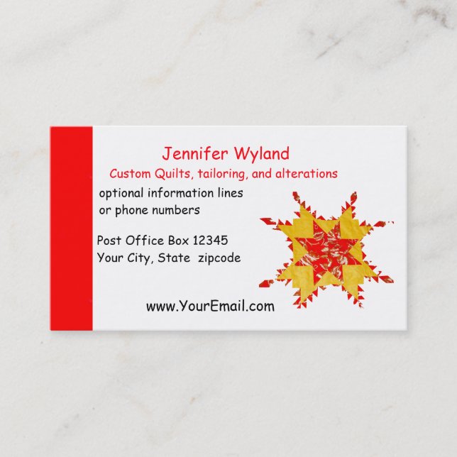 Carte De Visite Piquer, changements, métiers, cousant (Devant)