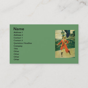 Carte de visite pirate