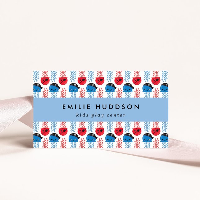 Carte De Visite Pirate Jellyfish, Centre de jeu, Centre d'activité (Créateur téléchargé)