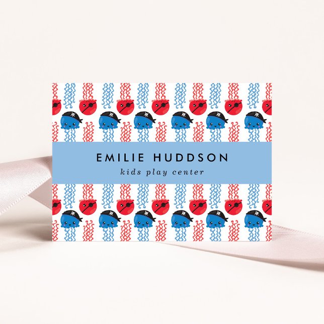 Carte De Visite Pirate Jellyfish, Centre de jeu, Centre d'activité (Créateur téléchargé)