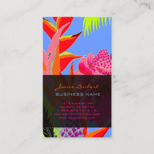 Carte De Visite Pix Dezines Hawaiian Jungle 3 - DO-IT-YOURSELF Arr