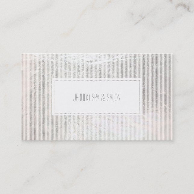Carte De Visite PixDezines bandes platine/faux argent (Devant)