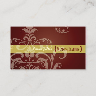 Carte De Visite PixDezines Crest Damask