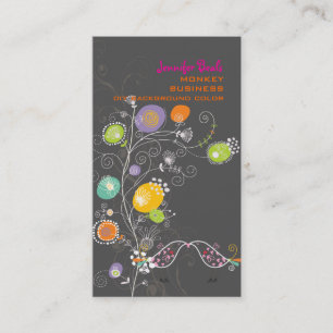 Carte De Visite PixDezines dandelions+inséparables ♥