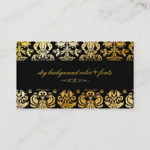 Carte De Visite PixDezines isabella damask/do-it-yourself arrière 