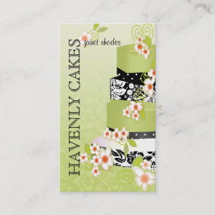Carte De Visite PixDezines mariage thé vert gâteau/do-it-yourself 