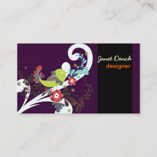 Carte De Visite PixDezines Retro Chicks/DO-IT-YOURSELF couleur arr
