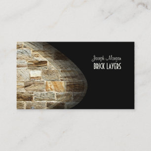 Carte De Visite PixDezines Stonemasons, ouvriers en pierre