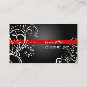 Carte De Visite PixDezines Stylish Pearl Swirls
