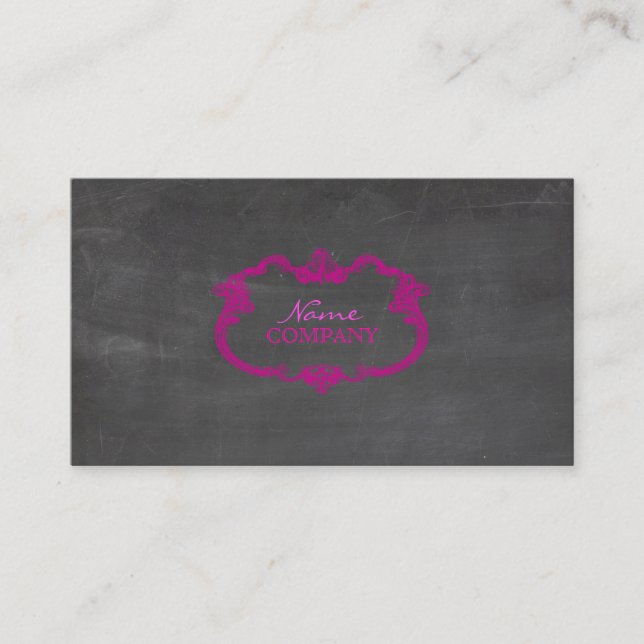 Carte De Visite PixDezines, tableau de bord+cadre fantaisiste (Devant)