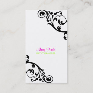 Carte De Visite PixDezines tourbillonne/do-it-yourself couleur arr