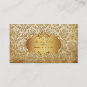 Carte De Visite PixDezines vintage piqué damask