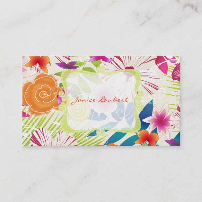 Carte De Visite PixDezines wailea/do-it-yourself arrière - plan (Devant)