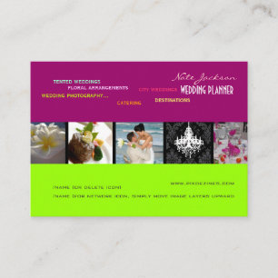 Carte De Visite PixDezines wedding planners/do-it-yourself couleur