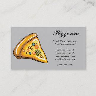 Carte De Visite Pizzeria