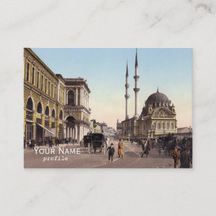 Carte De Visite place Tophane, Istanbul
